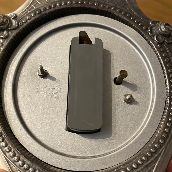 Large Beautiful Old Clock | Working | made In Italy | Marked MM | Very heavy - Picture 11 of 12